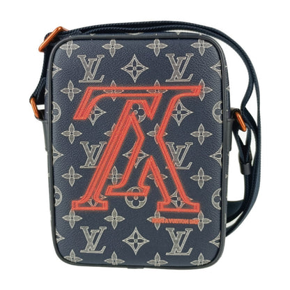 Louis Vuitton Louis Vuitton Shoulder Bag Danube Pm Upside Down M43678 Navy Monogram Ink Canvas