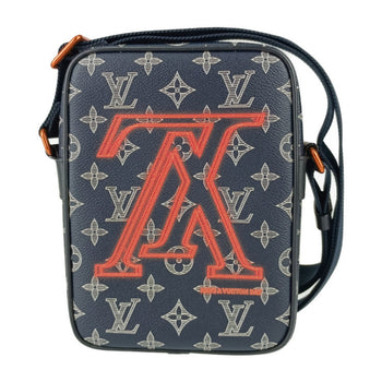 Louis Vuitton Louis Vuitton Shoulder Bag Danube Pm Upside Down M43678 Navy Monogram Ink Canvas