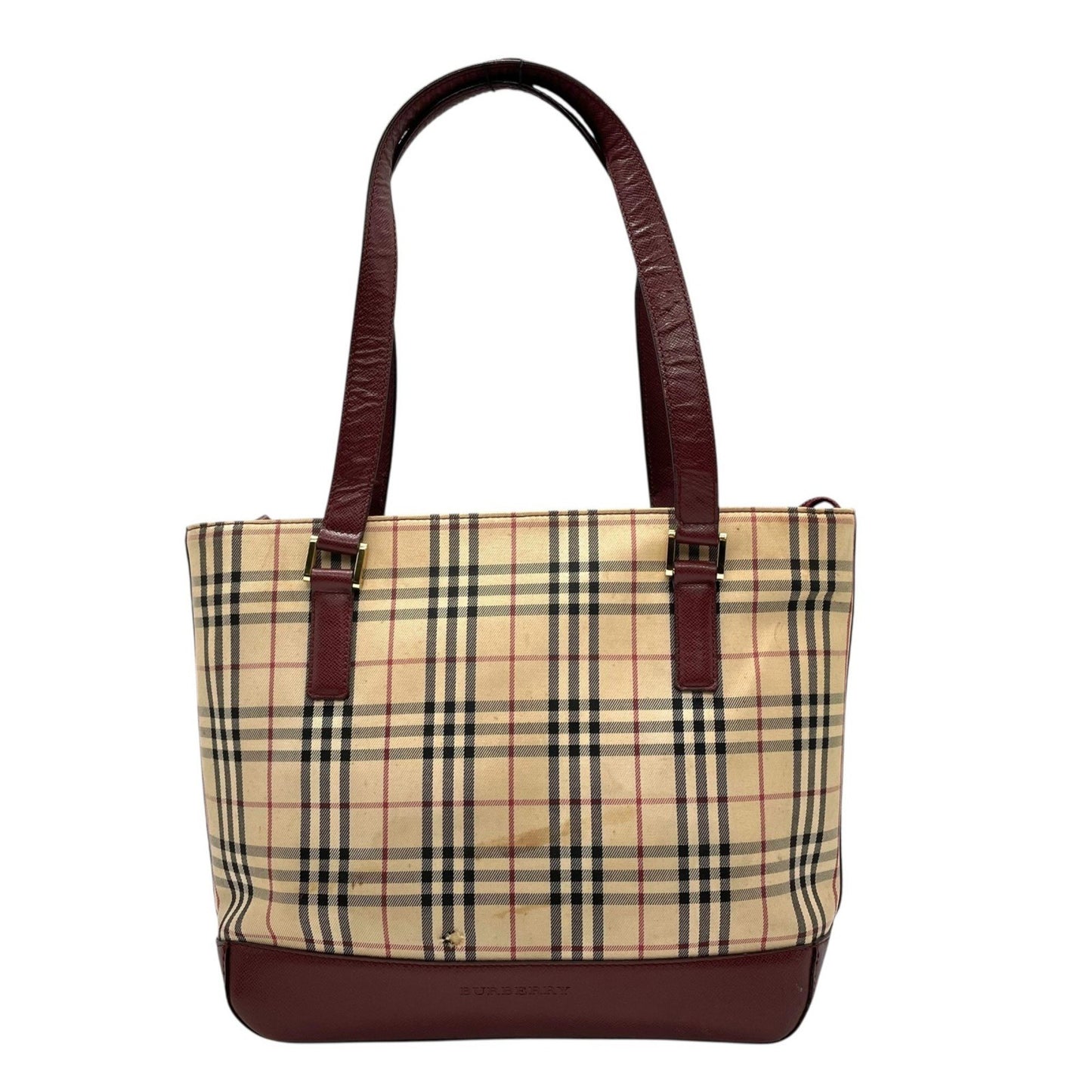 Burberry Nova Check Handbag Tote Bag