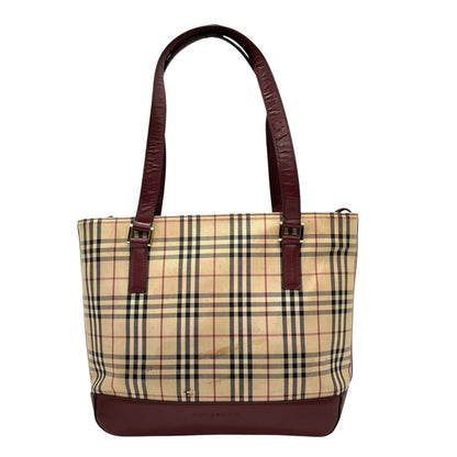 Burberry Nova Check Handbag Tote Bag
