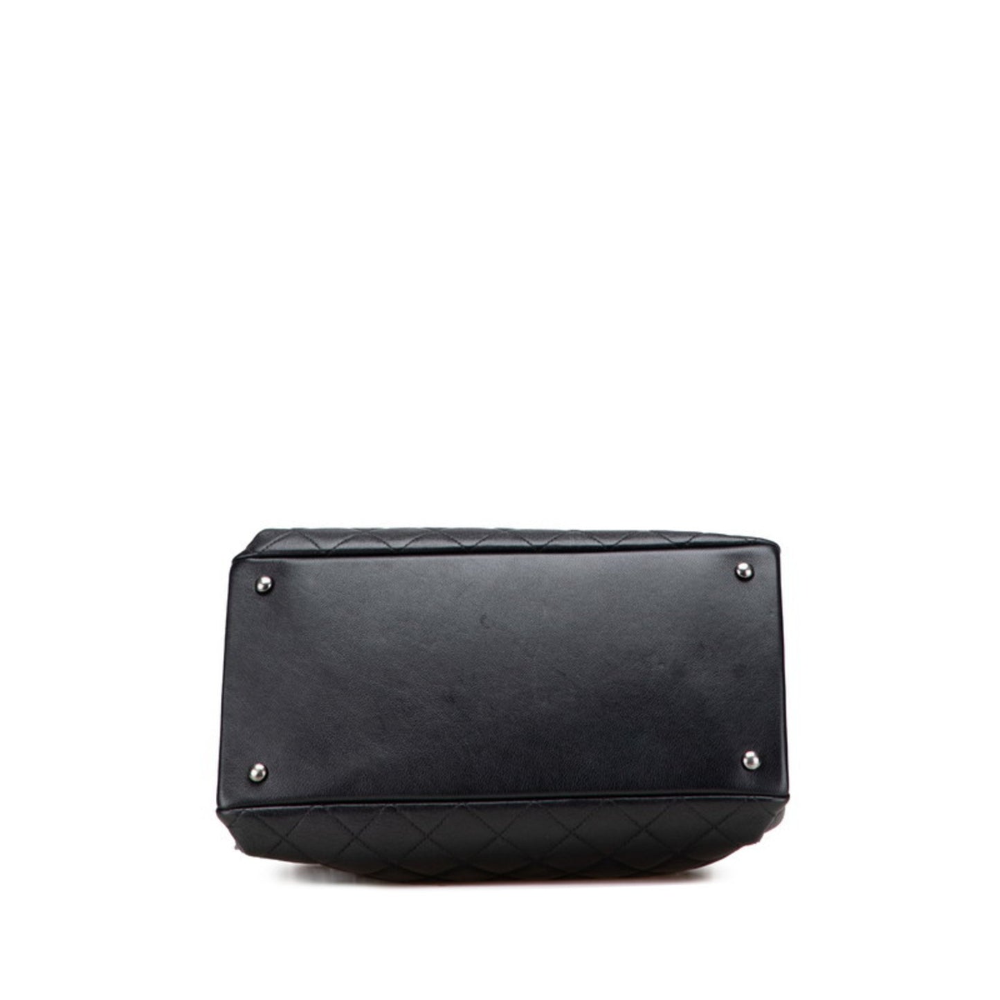 Chanel 31 Rue Cambon Handbag Chain Shoulder Bag Black Lambskin