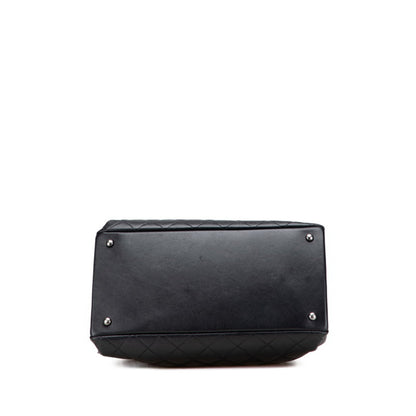 Chanel 31 Rue Cambon Handbag Chain Shoulder Bag Black Lambskin