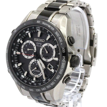 Seiko Astron Solar Gps Ceramic Steel