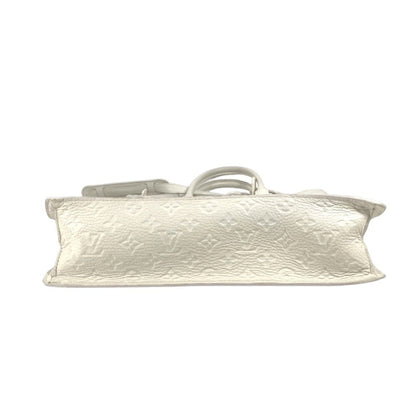 Louis Vuitton M53265 Monogram Taurillon Sac Plat Handbag Tote Bag 2Way Shoulder Leather