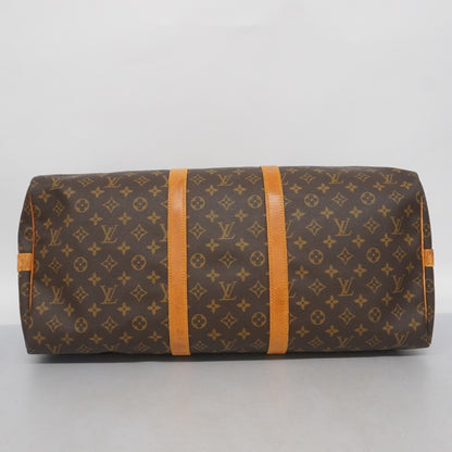 Louis Vuitton Monogram Keepall Bandouliere 55 Boston Bag M41414 Brown