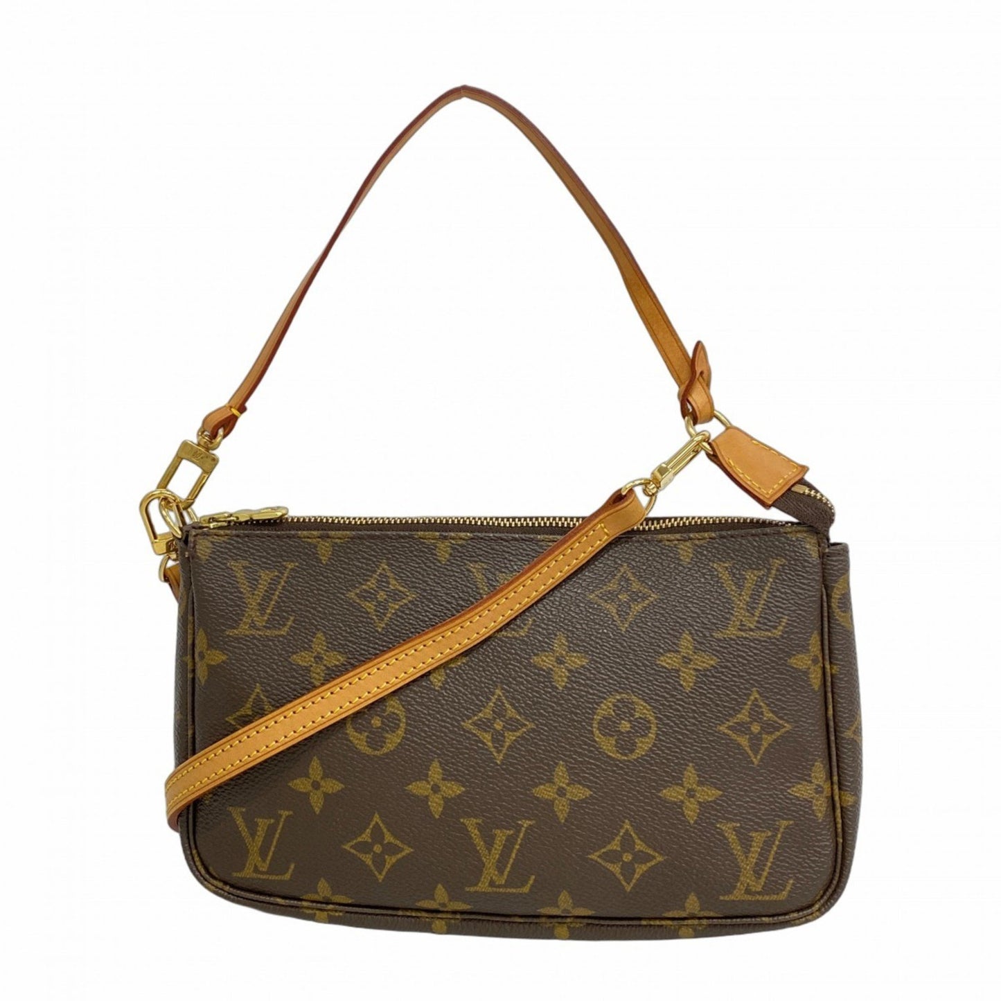 Louis Vuitton Monogram Pochette Accessoires M51980 Brown