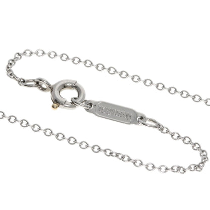 Tiffany Small Cross Diamond Necklace In Platinum Pt950