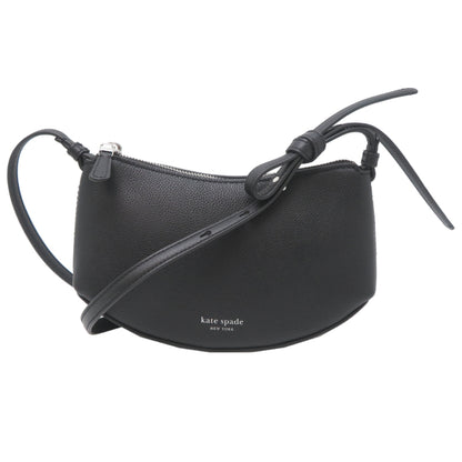 Kate Spade Loop Crossbody Shoulder Bag Kn339 In Black Leather