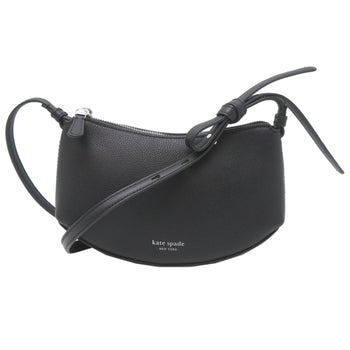 Kate Spade Loop Crossbody Shoulder Bag Kn339 In Black Leather