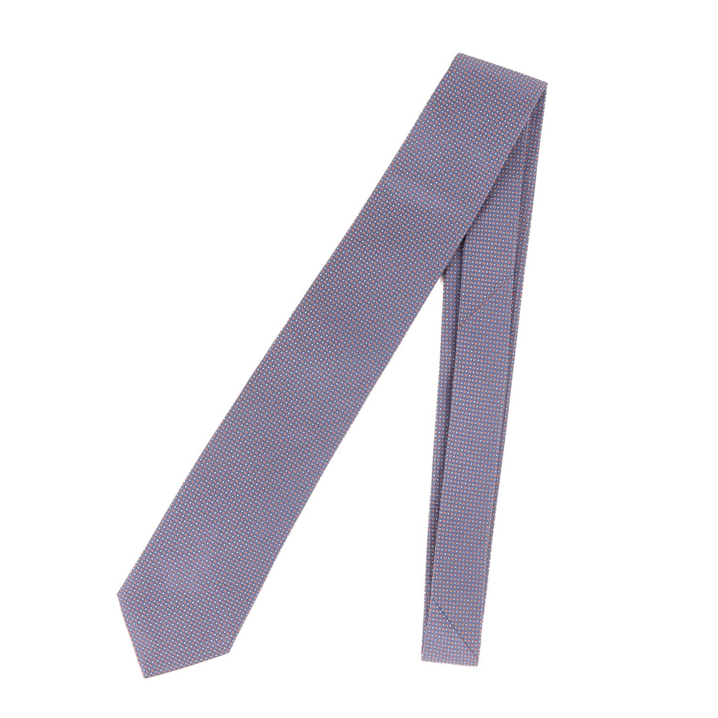 Hermes Mega Chariot H-Patterned Silk Tie (339098T) Featuring A Three-Dimensional Horse Mane Design