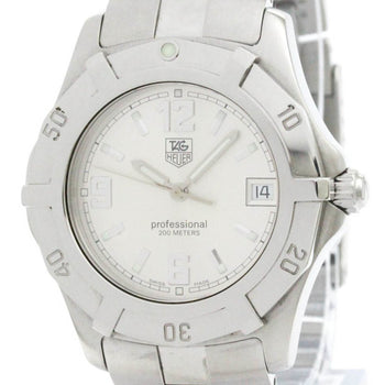 Polished Tag Heuer 2000 Exclusive Stainless Steel Quartz