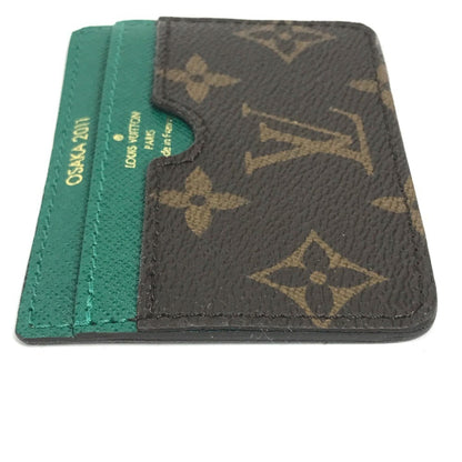 Louis Vuitton Louis Vuitton Monogram 2011 Shinsaibashi Renewal Commemoration Card Holder Business