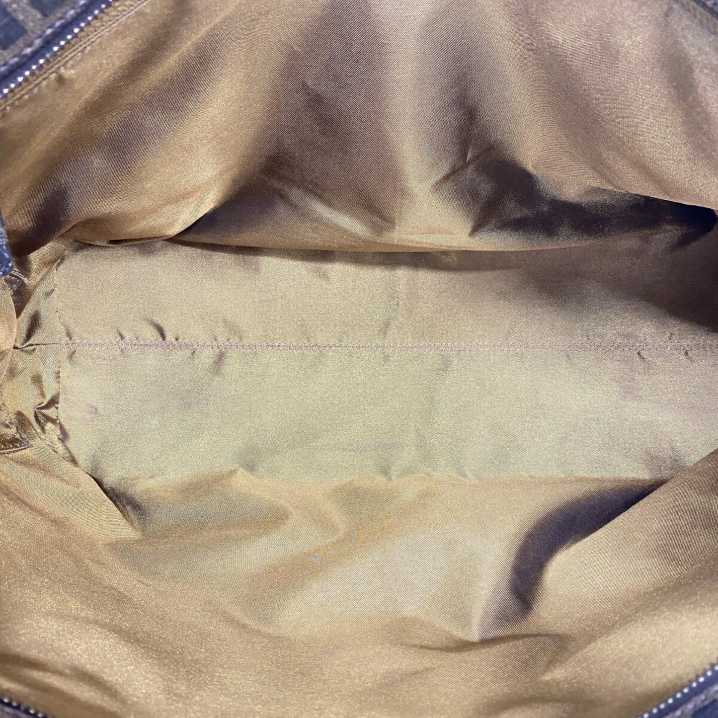 Fendi Zucca Star Tote Bag In Brown Champagne