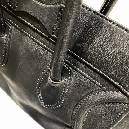 Celine Nano Shopper Black Bag Handbag