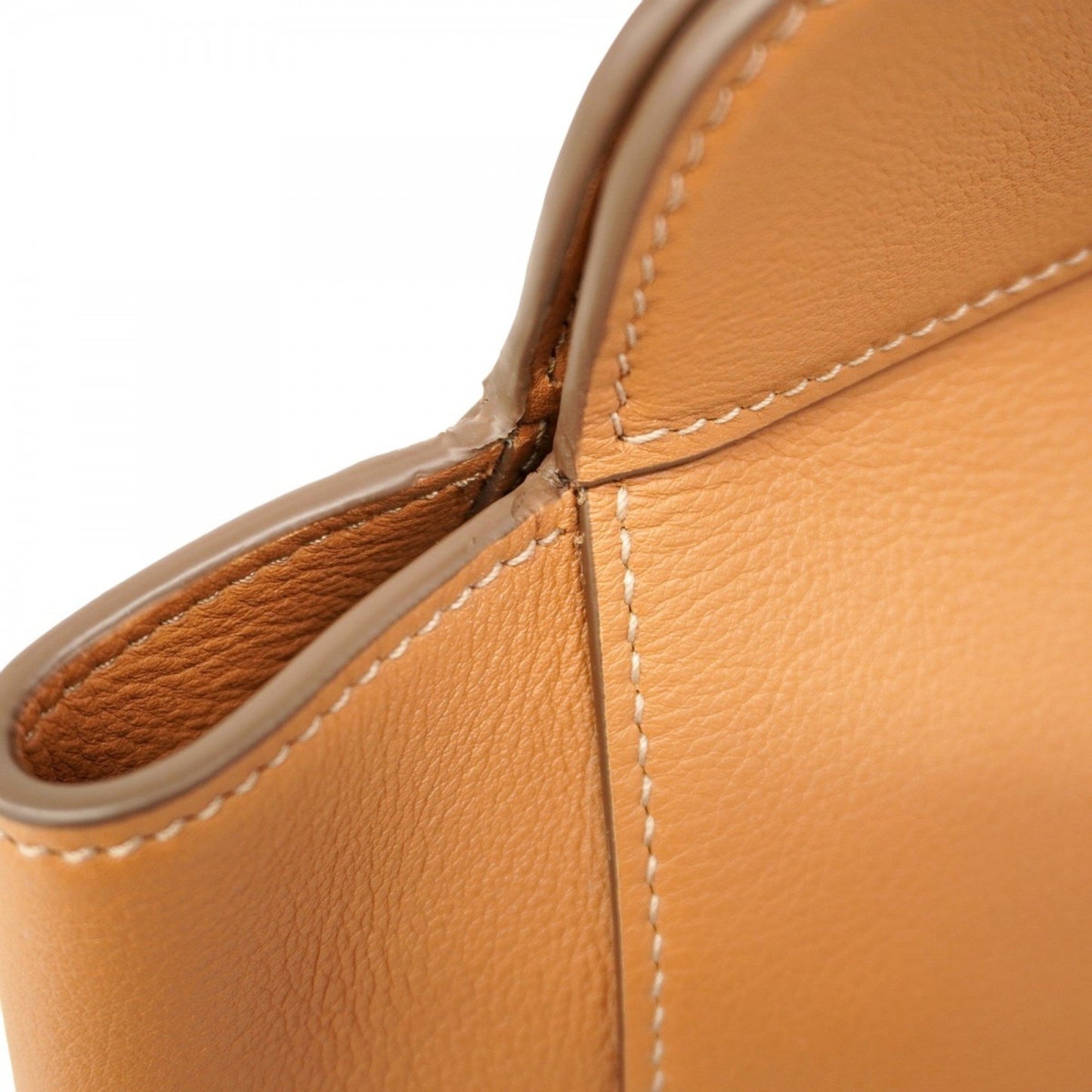 Prada Handbag Leather Brown