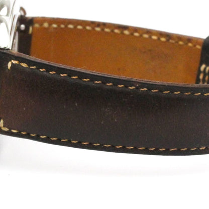 Hermes Arceau Gm Steel Leather Automatic