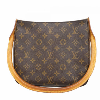 Louis Vuitton Monogram Looping Mm Shoulder Bag M51146 Brown