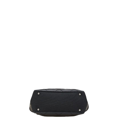 Chanel Paris Biarritz Tote Pm Bag A34208 Black Canvas