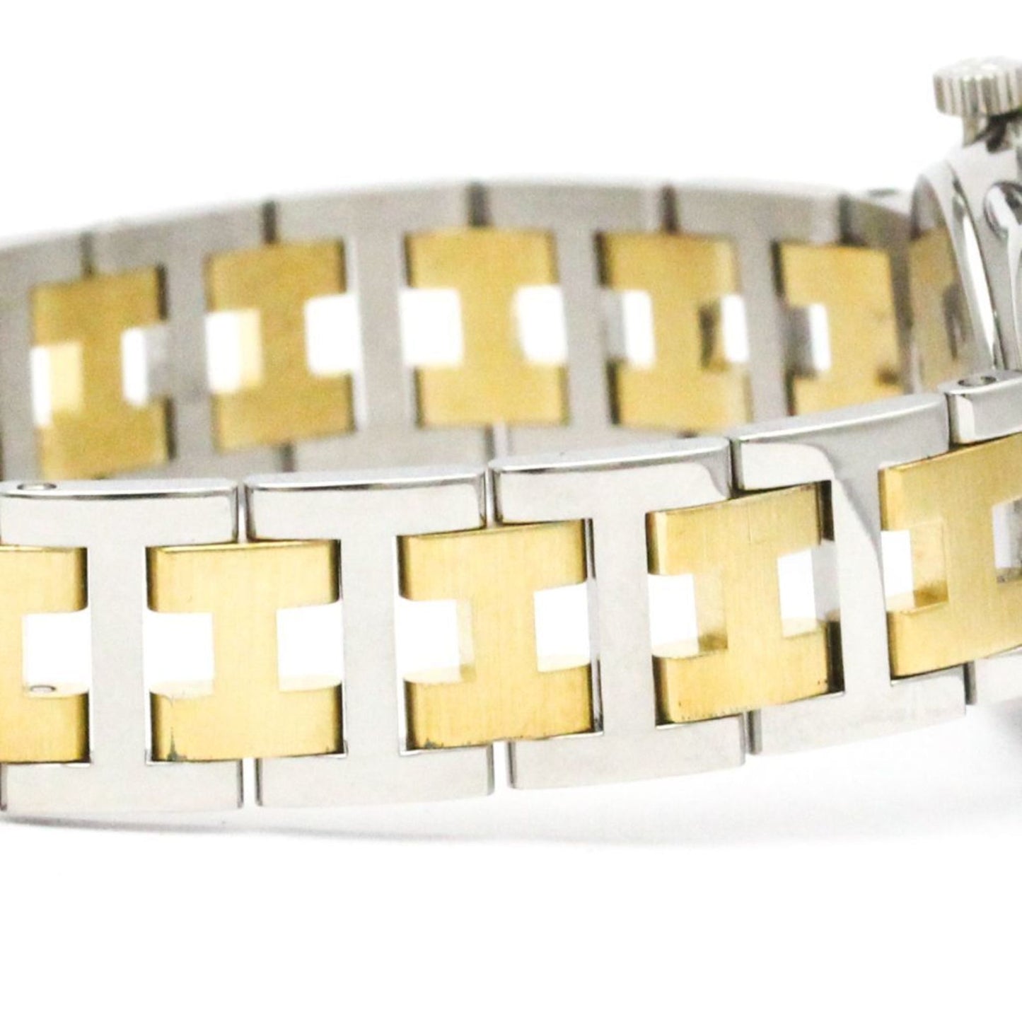 Hermes Arceau Quartz Gold Plated Steel Quartz