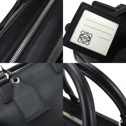 Loewe Handbag Amazona 28 Leather Black Anagram