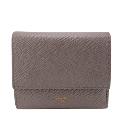 Celine Small Trifold Wallet Gray