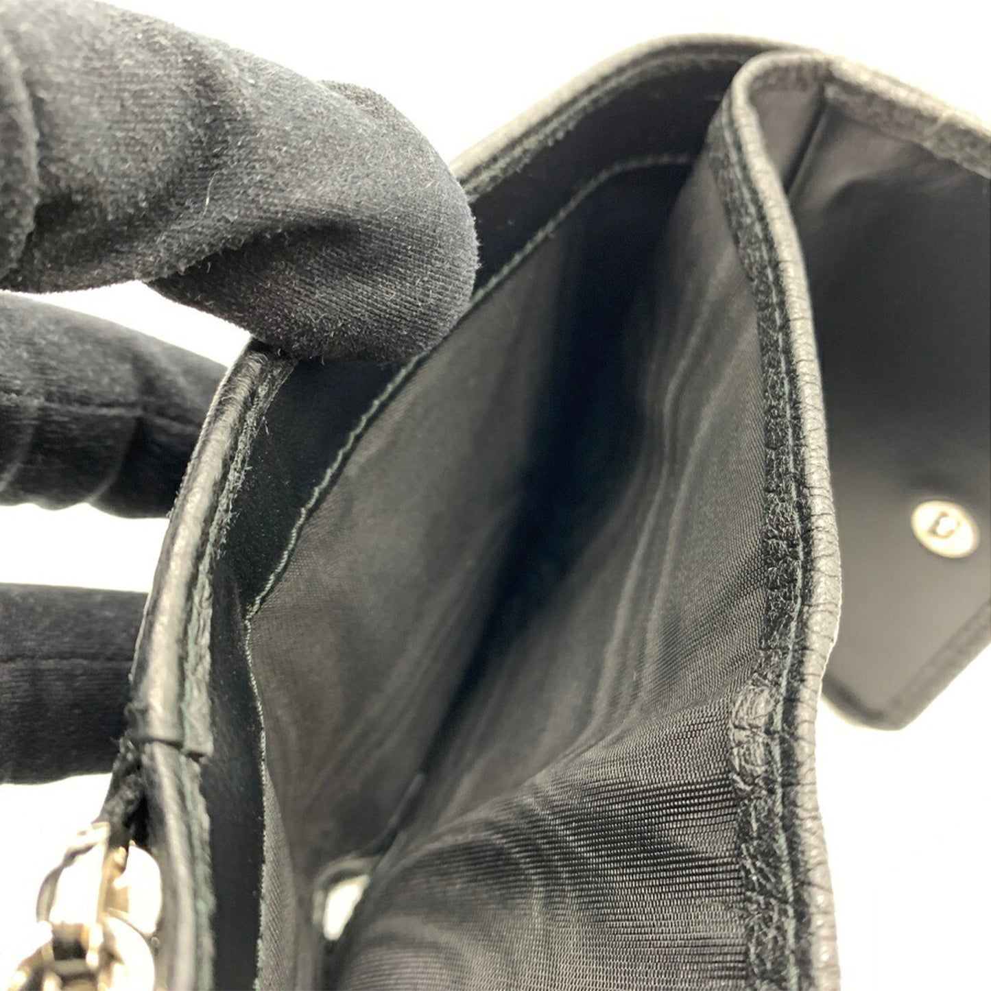 Leather Prada Wallet (Tri-Fold)