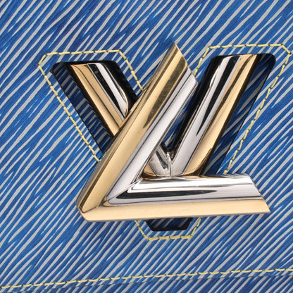 Louis Vuitton Twist Mm Epi Leather Denim Shoulder Bag