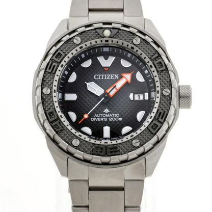 Citizen Promaster Marine Mechanical Diver 200M Nb6004-83E 9051-S122961 Grey Automatic Watch A-158546