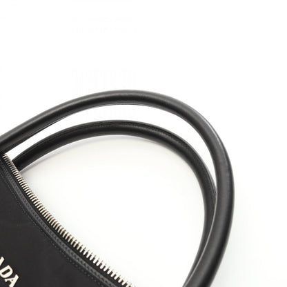 Prada Tessuto + Soft Calf Tote Bag Nylon Leather
