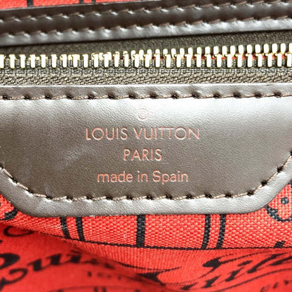 Louis Vuitton 2403085 Neverfull Mm Tote Bag Brown Damier Canvas
