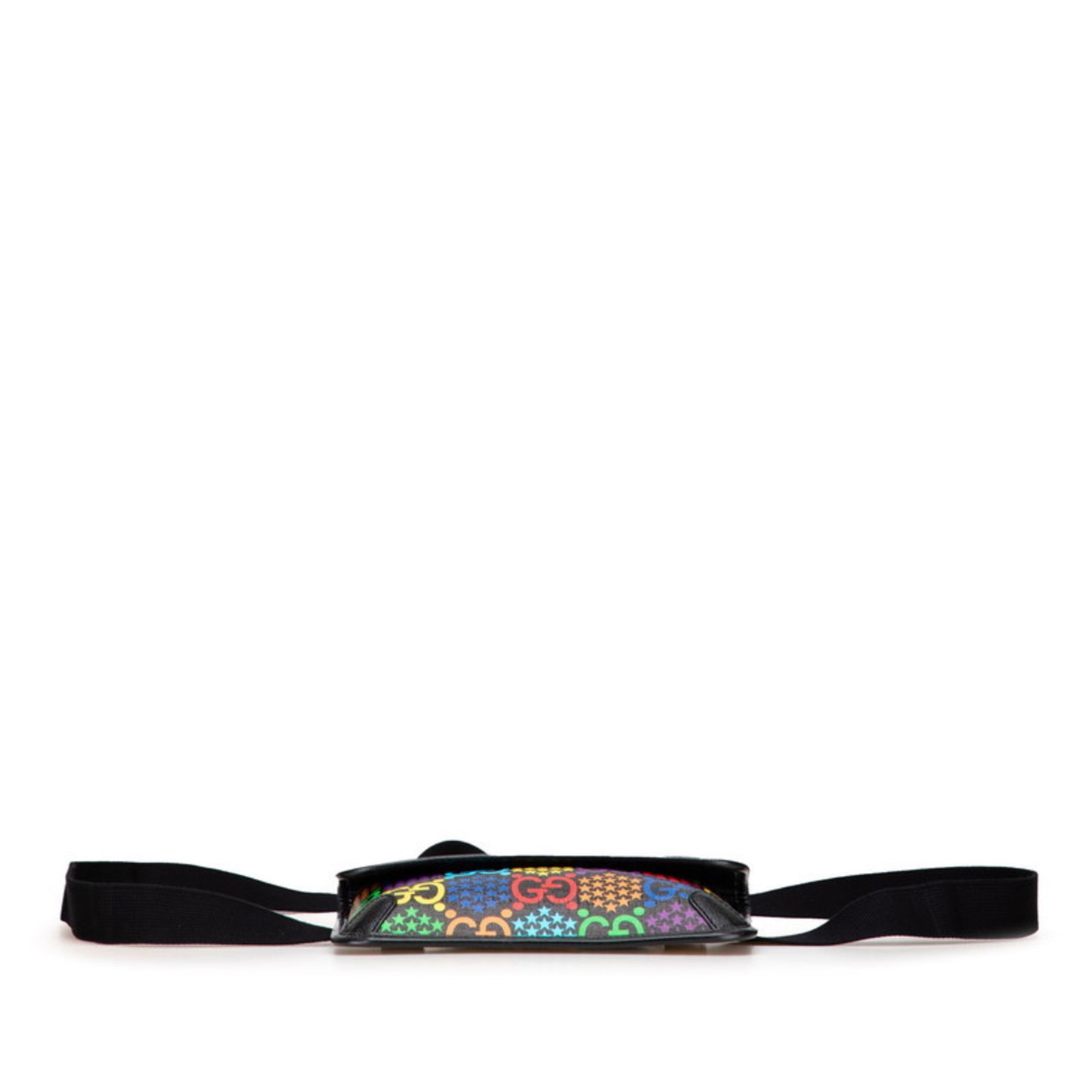 Gucci Gg Psychedelic Waist Bag/Body Bag 598113 Black/Multicolor Leather