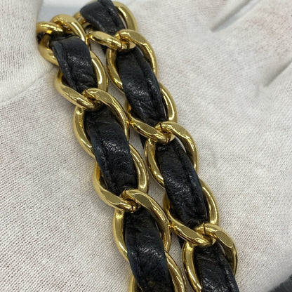 Chanel Shoulder Bag With Matelasse Chain Bag