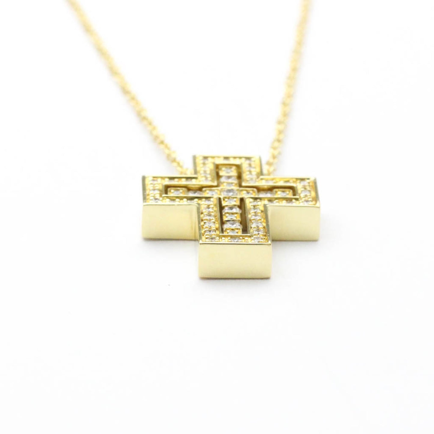 Damiani Belle Epoque Necklace Xs Yellow Gold (18K) Diamond Men