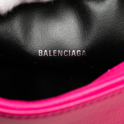 Balenciaga Everyday Crossbody Shoulder Bag/Camera Bag 552372 Pink Leather
