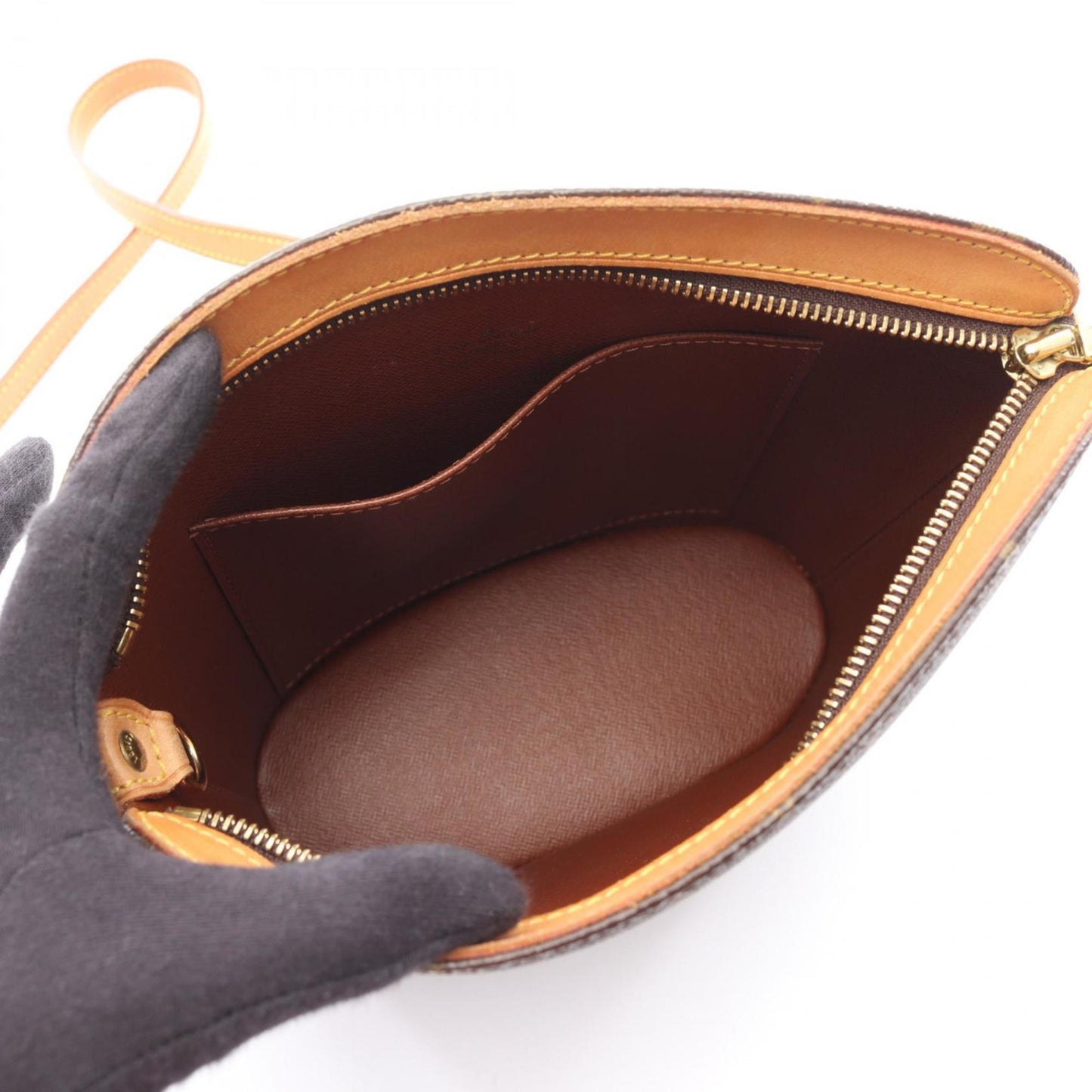 Louis Vuitton Drouot Monogram Shoulder Bag