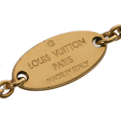 Louis Vuitton Collier Gold M80259 Women'S Gp Mother-Of-Pearl Necklace