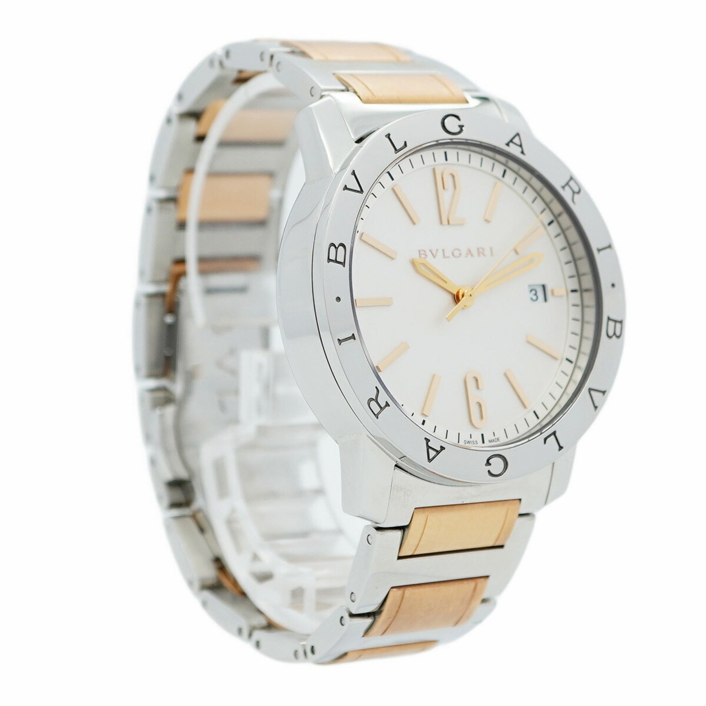 Bvlgari Bb39S Silver Dial