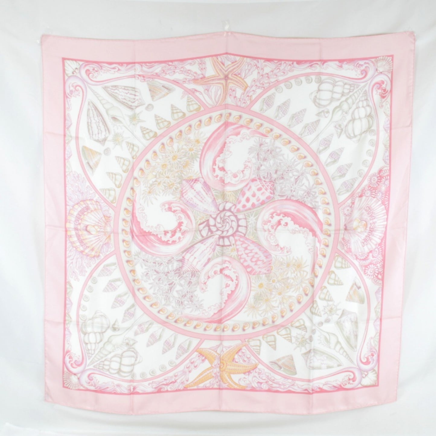 Hermes Carr 90 Parures Oceanes Scarf