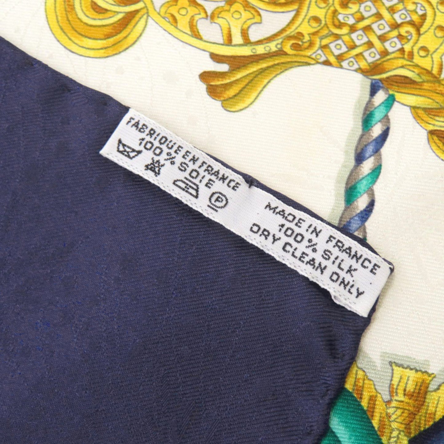 Herms Carr 90 Luna Park Amusement Park Silk Multicolor Scarf Muffler 0133 Hermes