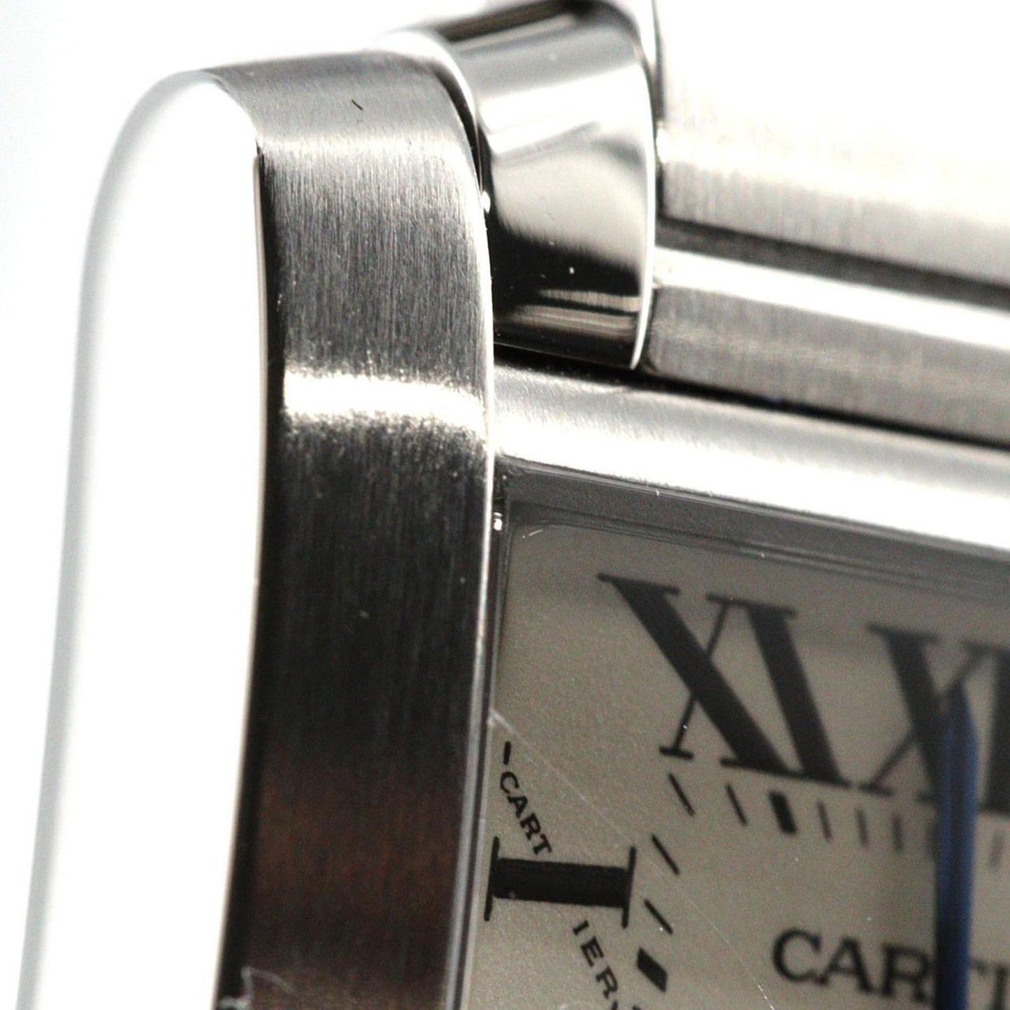 Cartier Tank Franaise SM W51008Q3 Stainless Steel Quartz Watch
