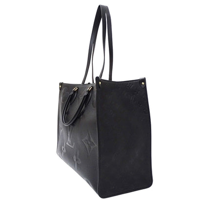 Louis Vuitton Monogram Empreinte On The Go Gm Tote Bag In Black