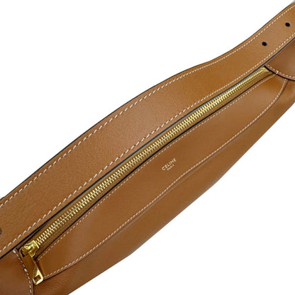 Celine Medium Romy Shoulder Bag 19744 3Dpj 04Lu Tan Brown Supple Calfskin