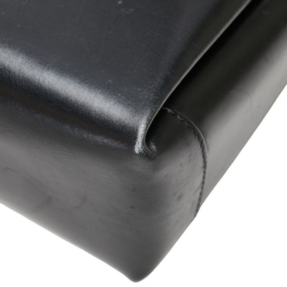 Gucci Old Shoulder Bag Black Leather