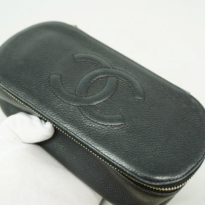 Chanel Pouch Caviar Skin Black