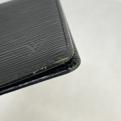 Louis Vuitton Epi Wallet Porte-Biere 6 Carte-Crdit M63312 Noir