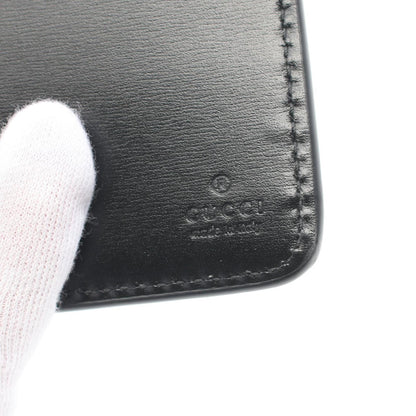 Gucci Gg Canvas Bi-Fold Wallet Leather