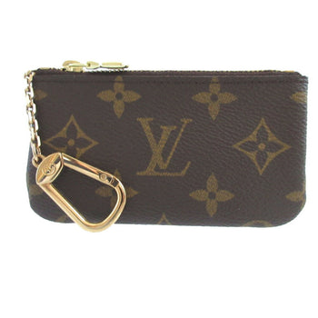 Like New Louis Vuitton Monogram M62650 Pochette Cle Brown Coin Case 0623Louis Vuitton