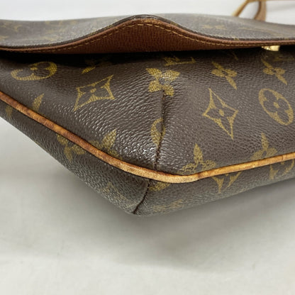 Louis Vuitton Monogram Musette Tango Short Strap Shoulder Bag M51257 Brown