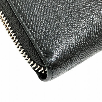 Bvlgari Man Round Black Long Wallet