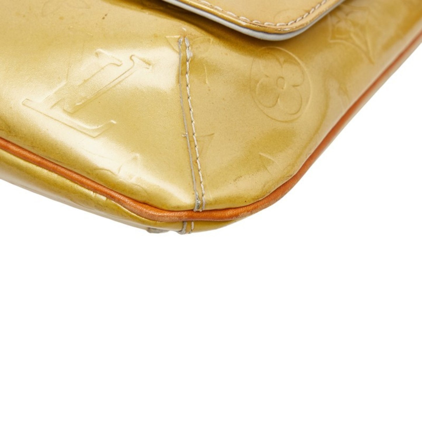 Louis Vuitton Monogram Vernis Thompson Street One-Shoulder Bag In Yellow